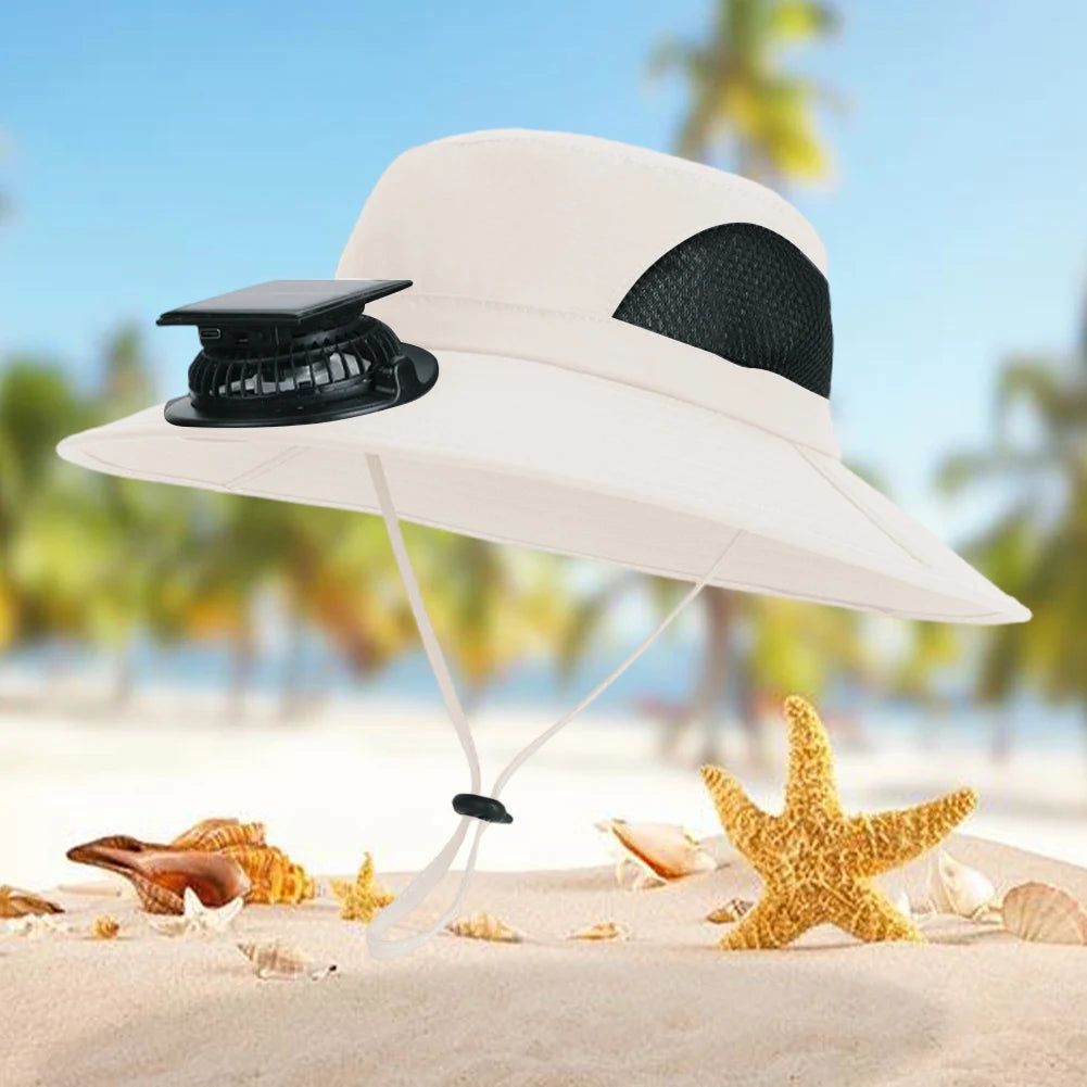 Solar Fan Sun Hat