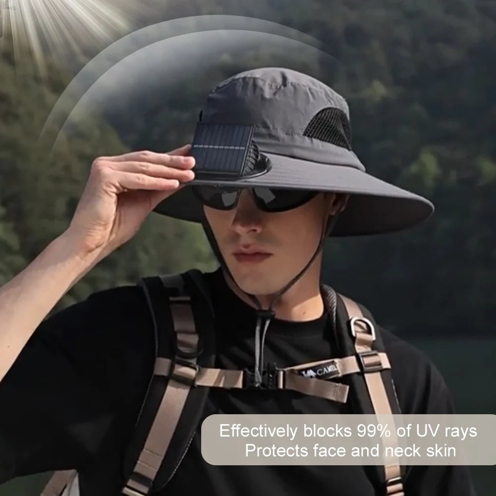 Solar Fan Sun Hat