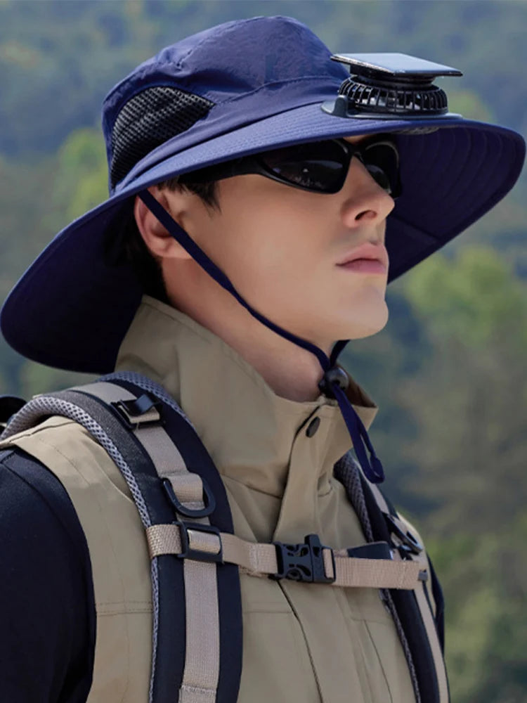 Solar Fan Sun Hat